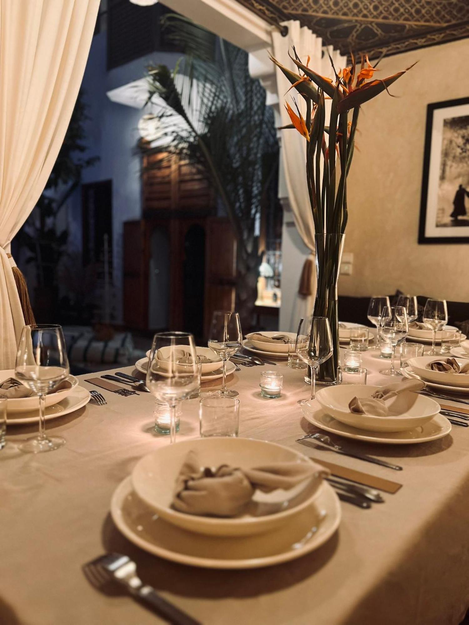 Riad Prive Sadaka Bassin Rooftop Марракеш Экстерьер фото