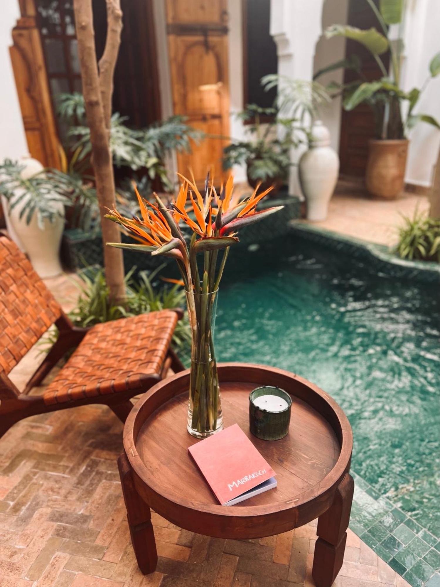 Riad Prive Sadaka Bassin Rooftop Марракеш Экстерьер фото